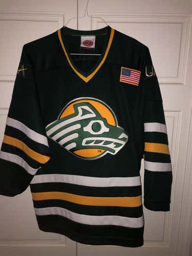 Cool Alaska Anchorage Green Jersey Adult Small