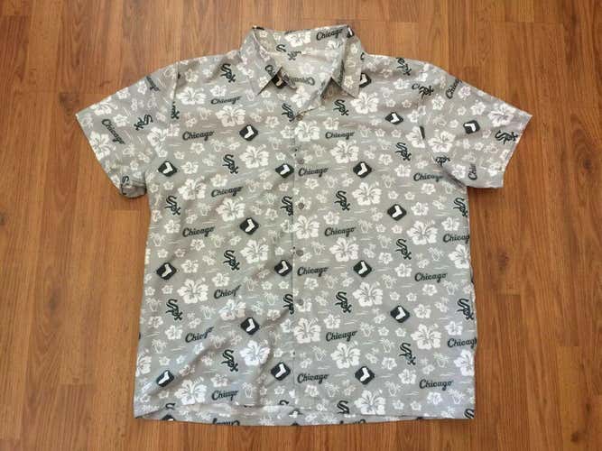 Chicago White Sox MLB SUPER AWESOME 2016 Hawaiian Style Size XL SGA Camp Shirt!