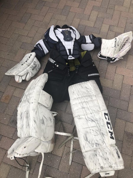 Used 31" CCM Regular Extreme flex 860 Goalie Full Set
