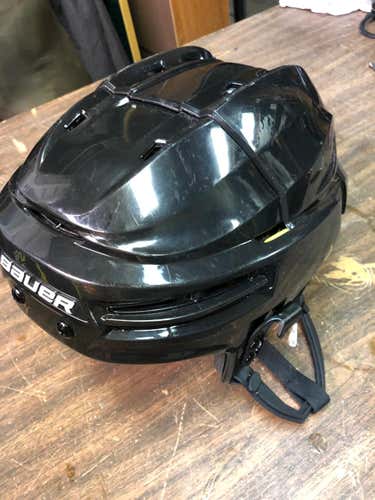 Black Used Medium Bauer Re-Akt 100 Helmet