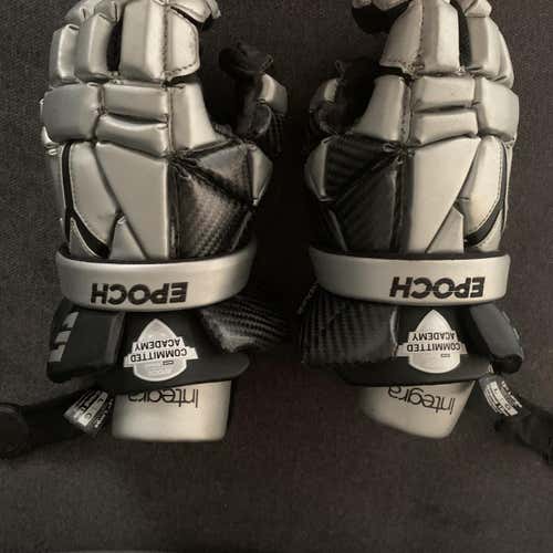Black New Player's Epoch Integra LE 13" Lacrosse Gloves