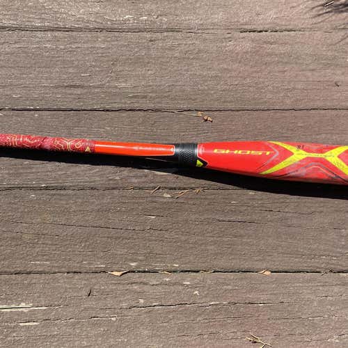 Kid Pitch (9YO-13YO) 2019 Composite Ghost X Evolution (-10) 20 oz 30" Bat