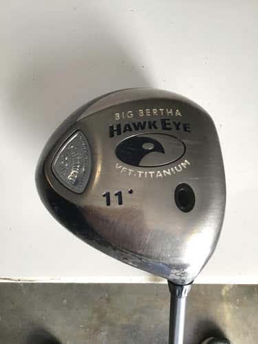 Used Callaway Big Bertha Hawkeye 11.0 Degree Graphite Ladies Golf Drivers