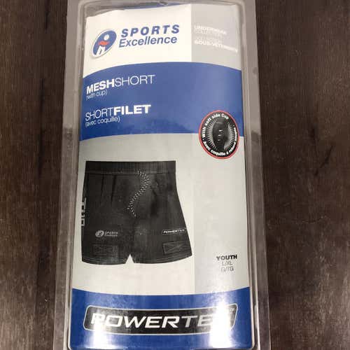 NEW Powertek JockShort & Cup Combo / Youth XL