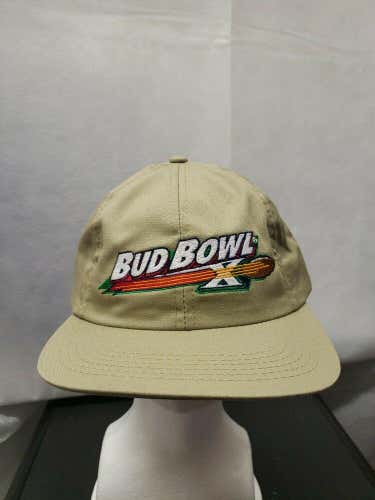 Vintage Bud Bowl X Snapback Hat