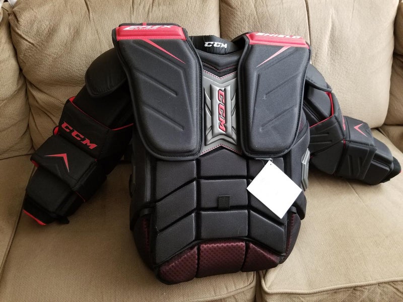 New Senior XL CCM Extreme Flex Shield Pro Chest and Arm Protector Goalie Chest Protector