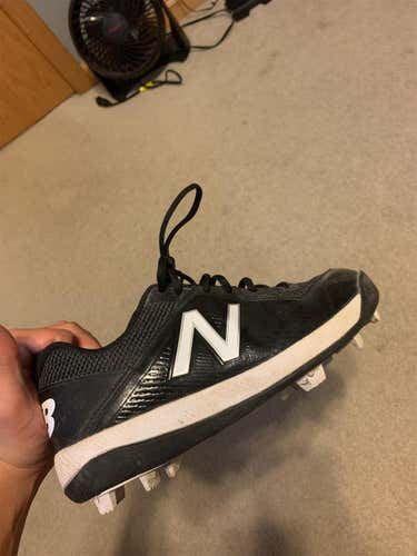 New Balance Black Men's Molded Cleats Low Cut