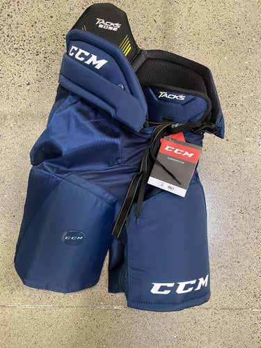 Navy New Senior Medium CCM Tacks 5092 Hockey Pants