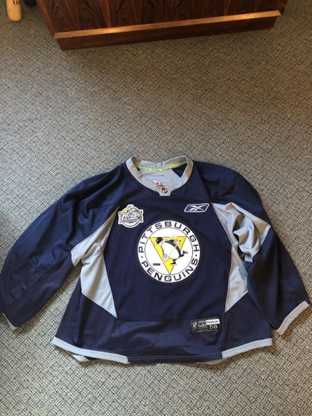 Pittsburgh Penguins Winter Classic Goalie Cut Practice Jersey