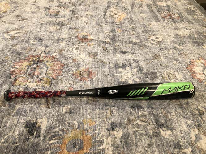 Used Kid Pitch (9YO-13YO) USSSA Certified 2016 Easton Composite Mako Bat (-10) 19 oz 29"