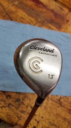 Used Men's Cleveland Right Handed Launcher Fairway Wood Stiff Flex 3 Wood