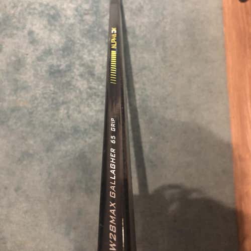 Used Warrior Alpha DX Sr/ W28MAX /LH/ 65 Flex Hockey Stick