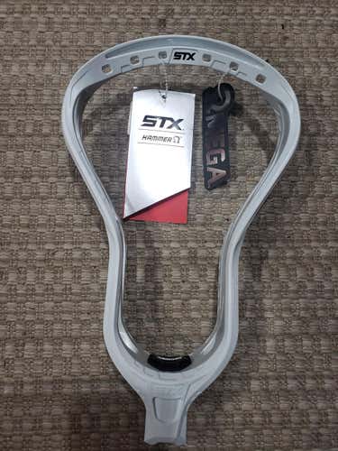 White New Defense STX Unstrung Hammer Omega Head