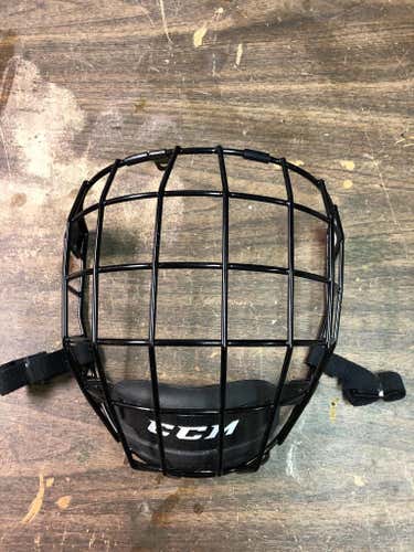 Black New Senior CCM face mask