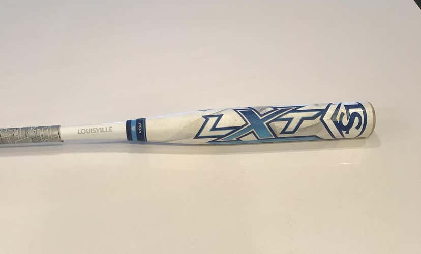 Blue Used Kid Pitch (9YO-13YO) 2019 Louisville Slugger Composite LXT Bat (-11) 19 oz 30"