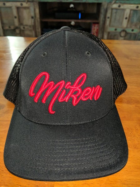 Red New Adult Large Miken Hat
