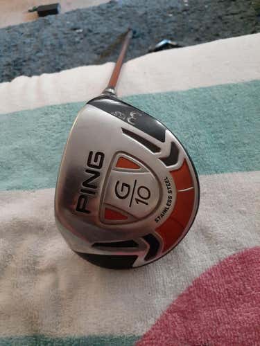 Used Men's Ping Right Handed G10 Fairway Wood Regular Flex 3 Wood
