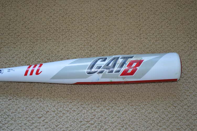 Used USSSA Certified 2019 Marucci Alloy CAT 8 Bat (-8) 23 oz 31"