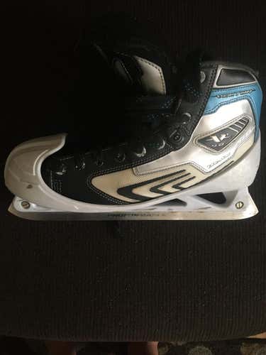 Used Senior CCM Vector 4.0 Hockey Goalie Skates Regular Width Size 12