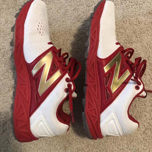 White Men's Turf Cleats Low Cut