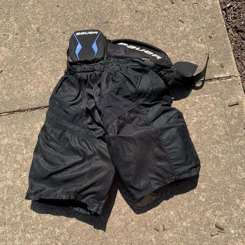 Black Senior Medium Bauer Supreme One.8 Hockey Pants