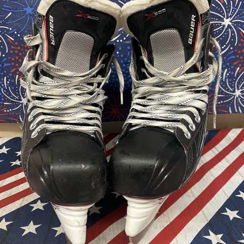 Used Senior Bauer Vapor X500 Regular Width Size 10 Hockey Skates-151467