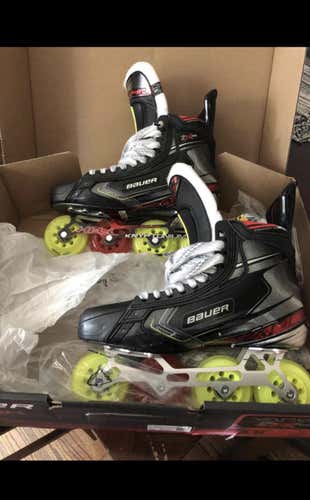 Senior Bauer Regular Width Size 9.5 Inline Skates