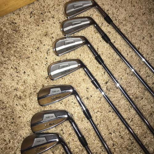 Men's Right Handed 735.CM Stainless Stiff Flex Steel Shaft Iron Set