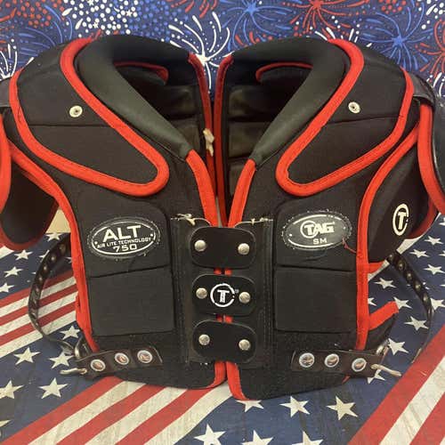 Used Varsity Small TAG ALT 750 Shoulder Pads-151489