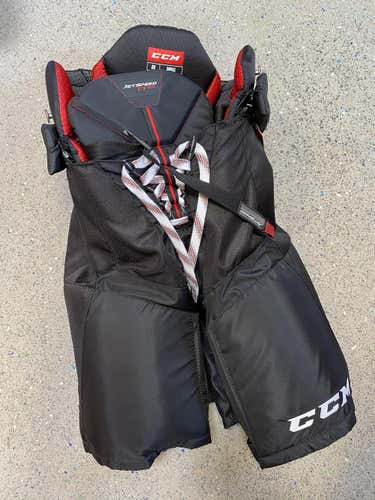 Black New Senior Small CCM JetSpeed FT390 Hockey Pants