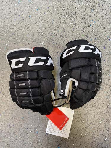 Black New Junior CCM 4R Pro II Gloves 12"