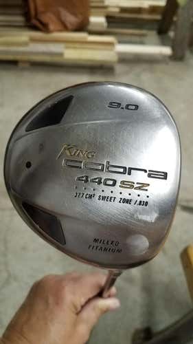 Used Men's Cobra Right Handed King 440 SZ Driver Stiff Flex 9 Loft