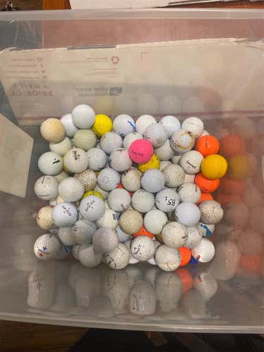 Used XXIO Calloway, pimnacle, top flite, etc!!! 100 Pack Balls