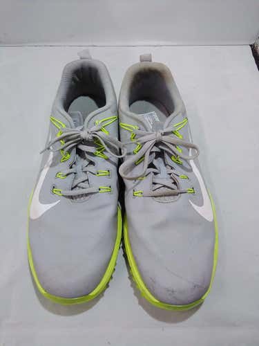 Used Nike Lunarlon Senior 13 Spiked Golf Shoes