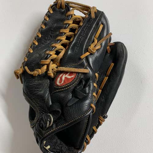 Black Used Outfield Premium Series 12.75" Baseball Glove