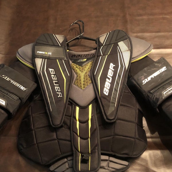 Bauer Supreme 2S Pro Goalie Chest Protector - SENIOR - Large - Excellent Condition (2 Weeks of Use)