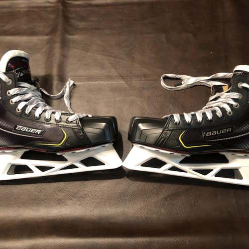 Bauer Vapor 2X Pro Goalie Skates - Senior - Reg Width - Pro Stock Size 10.5- LIKE NEW - Used Once