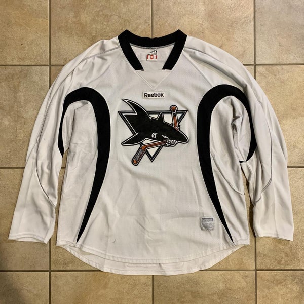 Pro Stock Worcester Sharks Reebok Practice Jersey Sz 56