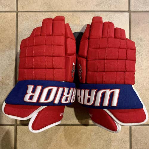 Pro Stock KHL CSKA Moscow Warrior Franchise Gloves 15" Stolyarov