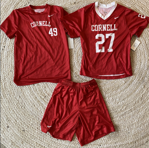 Cornell Youth Nike Jersey, Shooting Shirt and Short - Package