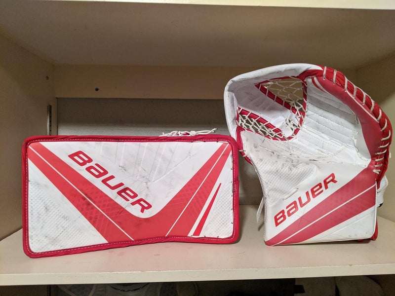 Red Used Senior Bauer Regular Vapor 1X Pro