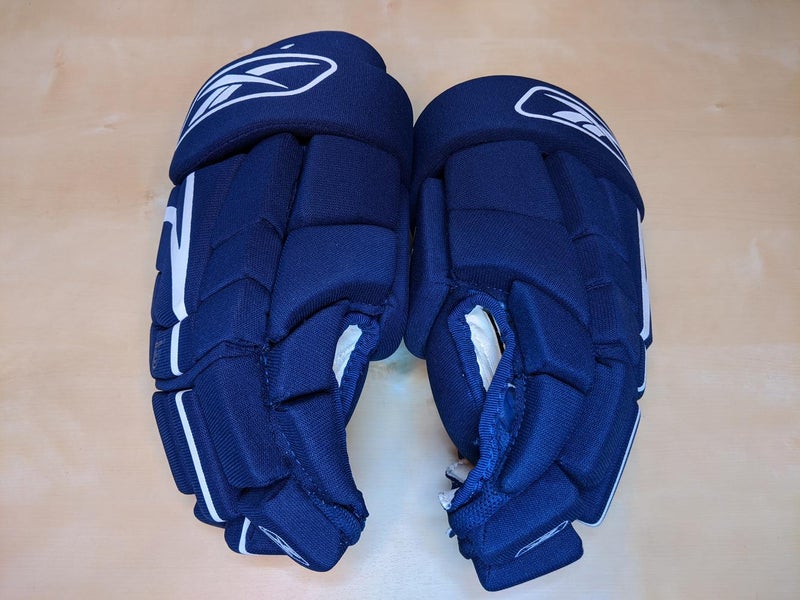 Blue Used Senior Reebok Gloves 15