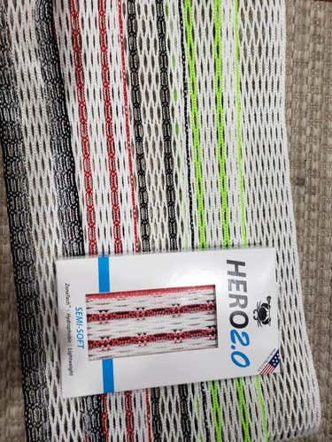 White New ECD Lacrosse Hero 2 Mix 6 pack