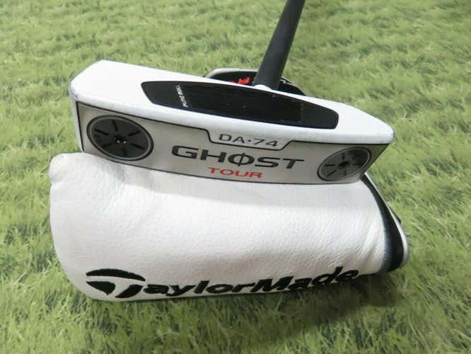TaylorMade Ghost Tour DA 74 CS 34" Putter with Custom Black Shaft + HC #GDS