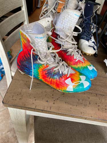 Tye Dye Men's Molded Cleats High Top