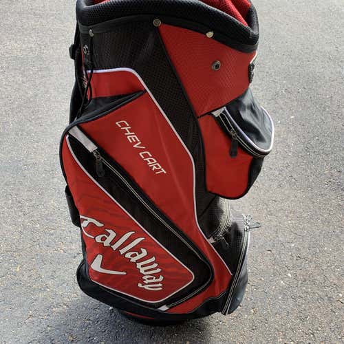 Red Unisex Callaway Carry Bag