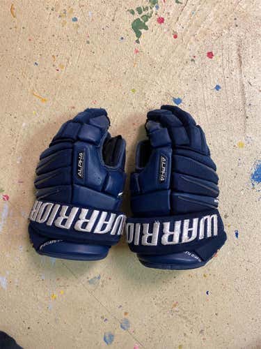 Blue Senior Warrior Alpha Pro 14"  Gloves