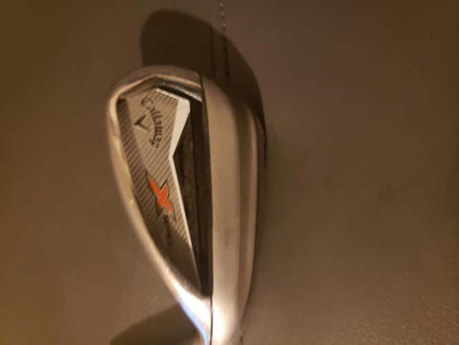 Used Men's Callaway Right Handed X-Series Wedge Uniflex 52 Degree Steel Shaft