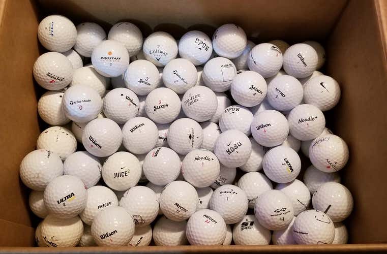 Used Golf Balls - 100