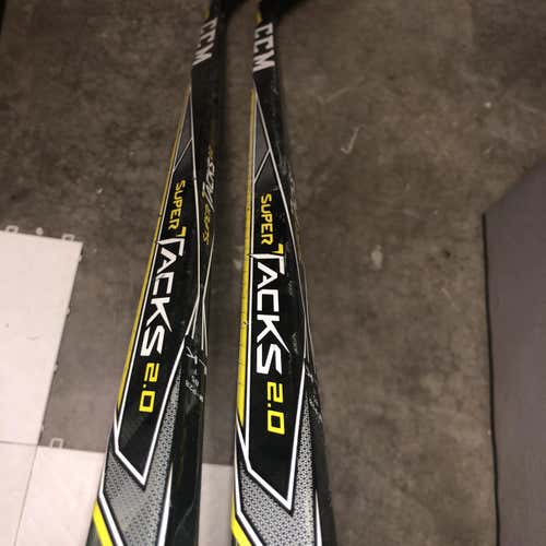 Senior Left Hand Super Tacks 2.0 Pro Stock P28 Hockey Sticks (2-pack)